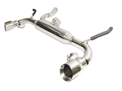 2.5"SS Dual Axle Back Exhaust Muffler For 07-17 Jeep Wrangler JK 2/4DR - Image 1 of 4