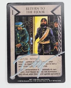 DUNE CCG AUGE DES STURMS KEHRT AUF DEN BODEN ZURÜCK SIGNIERT VOM KÜNSTLER BRIAN LEE DURFEE - Bild 1 von 2