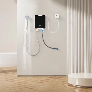 Elektrisch Durchlauferhitzer Warmwasserbereiter mit Bad Dusche Kit 5500W 25-55?? - Bild 1 von 11