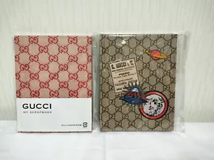 Gucci Baila Notebook 2 Set My Gucci Book & My Scrap Book Oggi Limited Japan New - Picture 1 of 6