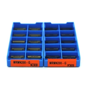 Insertos giratorios de torno de carburo de ranura redonda MRMN200-M NC3030/PC9030 10 piezas - Imagen 1 de 9