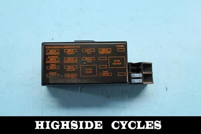 1365 06 HARLEY-DAVIDSON ROAD KING BLOQUE DE FUSIBLES CAJA RELÉ ARNÉS CUBIERTA Foto 1 de 4