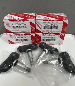 4PCS OEM 315MHz TPMS 42607-0C070 Tire Pressure Sensor For SiennaTundra Sequoia - Picture 1 of 7