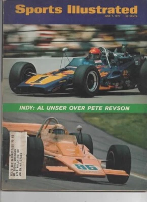 SPORTS ILLUSTRATED, Magazine, June 1971 (Indy 500 Winner Cover) - Image 1 of 2