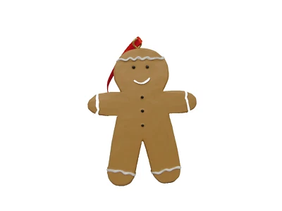 Small gingerbread ornament with white icing - New by Blossom Bucket #52085 Foto 1 de 4