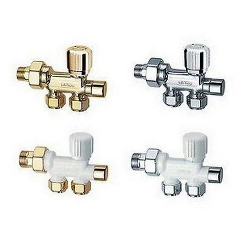 0285 34 Finitura Cromata 3/4" Valvola BITUBO termostatizzabile FAR - Immagine 1 di 1