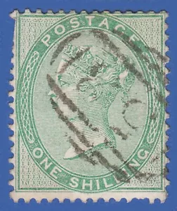 GB QV 1855 1s GREEN SG72 GU - Imagen 1 de 2
