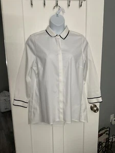 Chico's NWT size 3 (XL - 16) button down long sleeve tunic - Picture 1 of 6