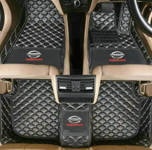 3D Moulded Waterproof Car Floor Mats For Nissan Pathfinder 2016-2024 - Picture 1 of 19