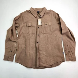 Patagonia 42405 W's LS Organic Cotton MW Fjord Flannel X-LARGE - Dusty Brown - Bild 1 von 4