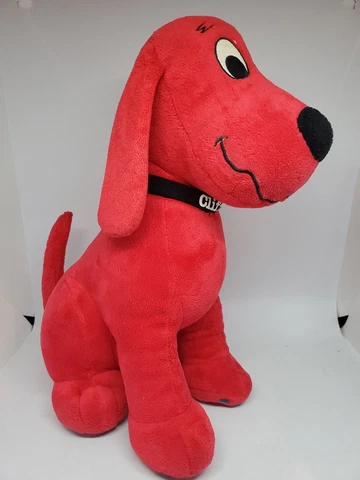 Clifford the Big Red Dog Stuffed Animal Toy Kohls Cares Plush 14" 🚭 Cover