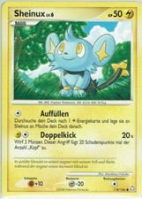 Pokemon Carte Trading Card Jeu Eveillé Legenden No. 118/146 Sheinux