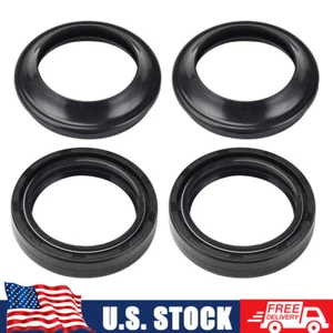 Front Fork Dust Seals Set Kit For Honda VTX1300 GL1500 CBR600RR CBR1000F ST1100 - Picture 1 of 5