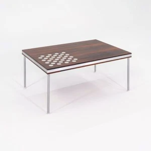 1960s Rosewood & Steel Chess / Coffee Table by Poul Cadovius for France & Son - Picture 1 of 12