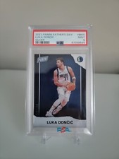 2021 Panini Father's Day Basketball #BK15 Dallas Luka Doncic Sliver /199 PSA 9