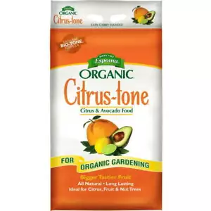 Organic Citrus-Tone for Citrus and Avocado Tree Food, 5-6-2 Fertilizer 27 lb. US - Picture 1 of 4