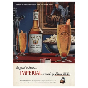 1948 Imperial Whiskey: 90 Years Fine Whiskey Making Vintage Print Ad - Bild 1 von 1