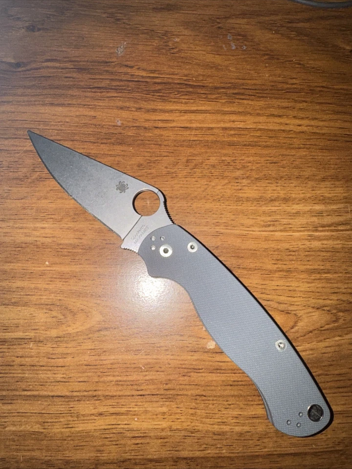 Spyderco Paramilitary 2 Maxamet - Image 1 of 3