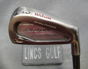 Wilson Fatshaft Forged 3 Iron Regular Graphite Shaft Wilson Grip - Picture 1 of 5