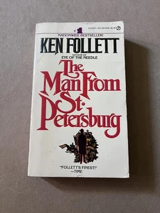 The Man from St. Petersburg Historical Fiction Paperback Book Ken Follett 1983 - Foto 1 di 1