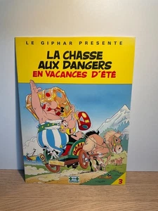 Astérix La chasse aux dangers en vacances d’été Albert René. publicitaire GIPHAR - Imagen 1 de 1