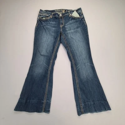 Pantalones de mezclilla ZCO para mujer 38 azul denim premium look informal elegante Foto 1 de 4