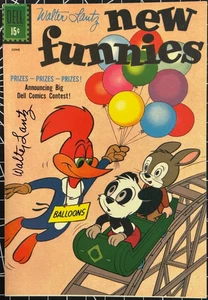 Walter Lantz Woody Specht Cartoonist Animator signierte Postkarte "A" - Bild 1 von 3