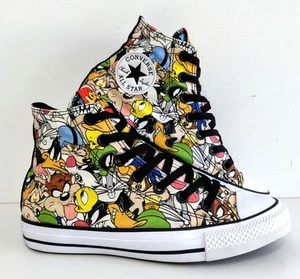 Looney Tunes x Chuck Taylor All Star High Converse Hi Top UK Größe 5 / EU 37,5 - Bild 1 von 17