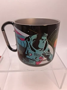 Disney Parks Buzz Lightyear Infinity & Beyond Camping Mug Carabiner Handle - Picture 1 of 4