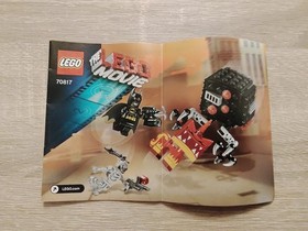 LEGO MOVIE  Set # 70817 Batman MANUAL ONLY