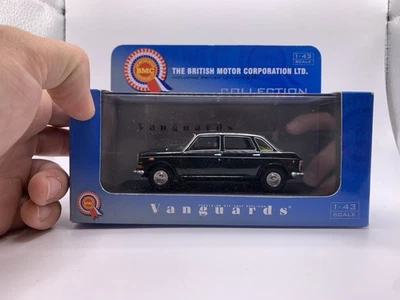 Vanguards Corgi 1:43 Wolseley Six Racing Green VA08502 - Image 1 of 4