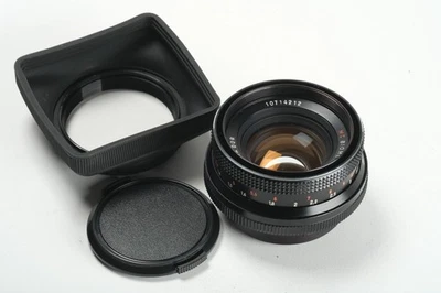 Zeiss MC Biometar 2,8/80 Nr. 10714212 für Kiev 88, 1x Decke, Gegenlichtblend - Image 1 of 4