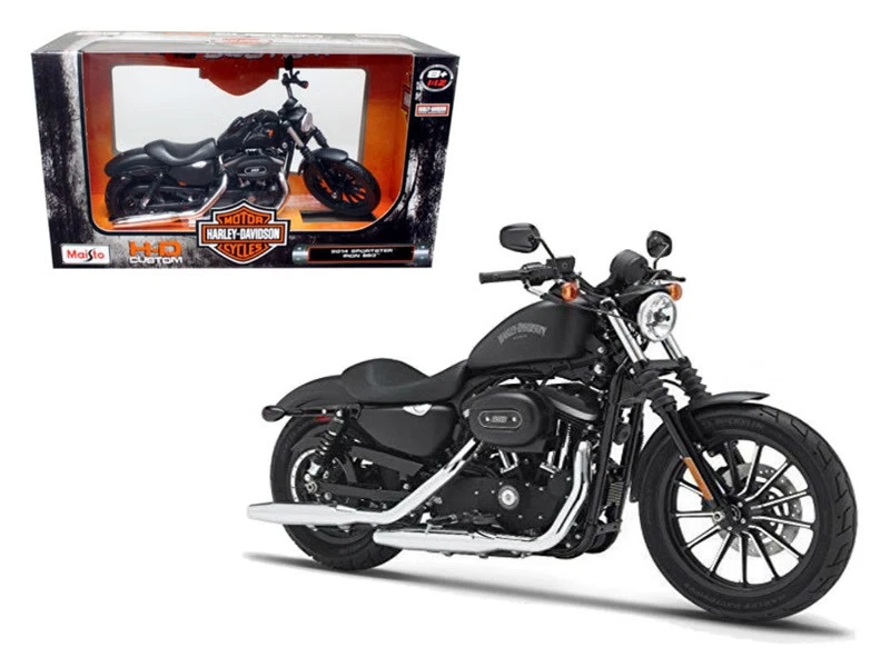 2014 Harley Davidson Sportster Iron 883 1/12 Diecast Motorcycle Model by Maisto - Image 1 of 1
