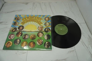 Country Sunshine Various Artists 12" Vinyl Record 1974 Adam VIII Country 33 RPM - Foto 1 di 2