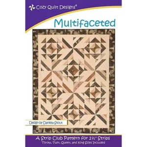 Multifaceted Quilt Pattern By Cozy Quilt Designs - Picture 1 of 2