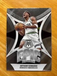 2023-24 Mosaico Anthony Edwards Epic Performers Inserto #20 Timberwolves Georgia - Imagen 1 de 12