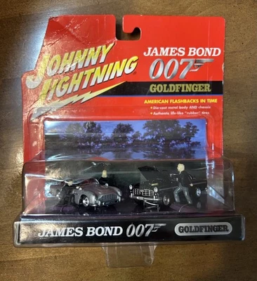 Johnny Lightning James Bond 007 "GOLDFINGER" 1:64 American Flashback in Time - Image 1 of 4