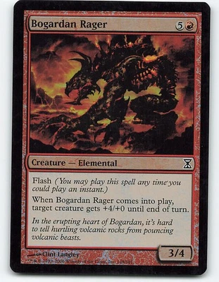 Bogardan Rager #148 foil Magic the Gathering Card - Image 1 of 2