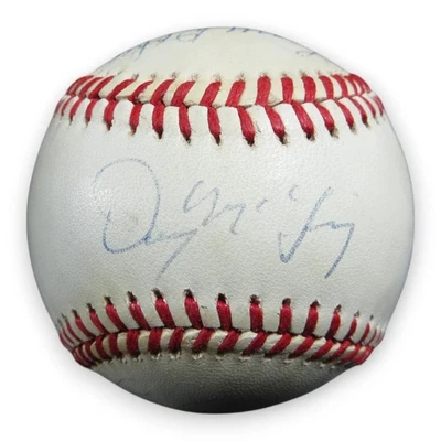 Doby Spahn McLain Tiant Larsen Multi Signed Autographed Baseball  JSA CB19833 - Image 1 of 4