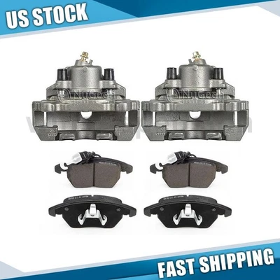 Pinzas de freno delanteras pastillas de freno de cerámica para Audi A3 2010 2011 2012 2013 Foto 1 de 4