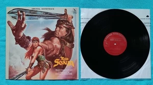 RED SONYA Varese Sarabande Ost Soundtrack Score Vinyl LP EX CONAN Fantasy Legend - Picture 1 of 4