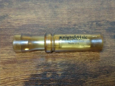 Rare KNIGHT AND HALE SINGLE REED DUCK CALL MODEL 316 - Image 1 of 3