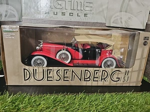 Greenlight 2017 Limited Edition Duesenberg 11 SJ Maßstab 1:18 Diecast Auto - Bild 1 von 21