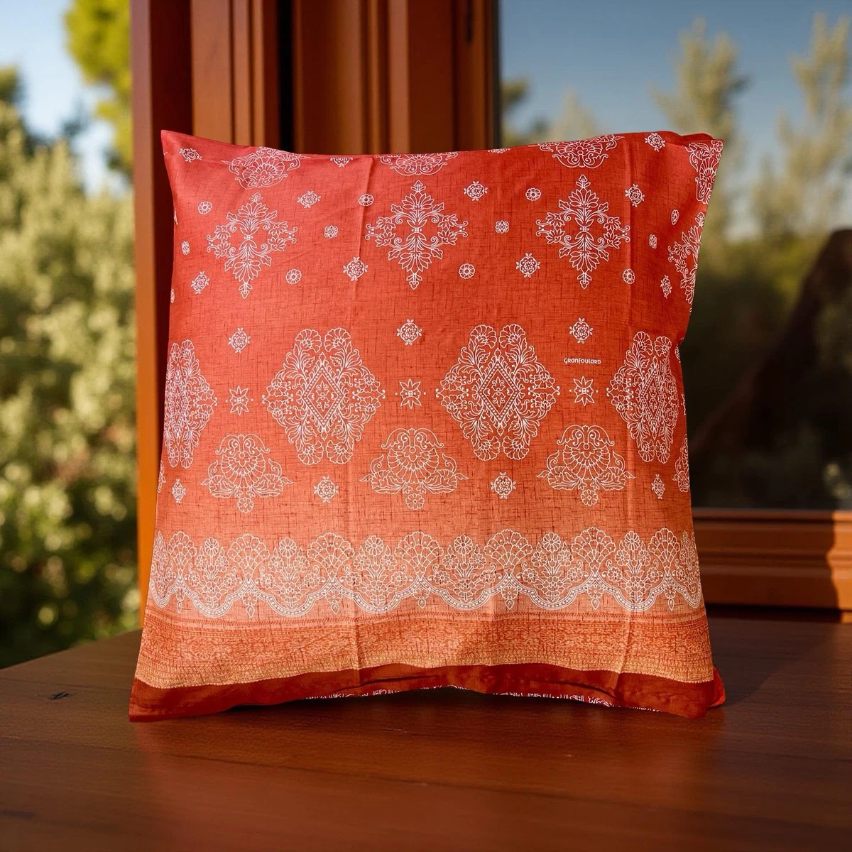 Kissenbezug 50x90 Cm – Baumwollsamt, Blumen-Schmetterling-Druck, Mit Reißverschluss, Für Sofa & Bett