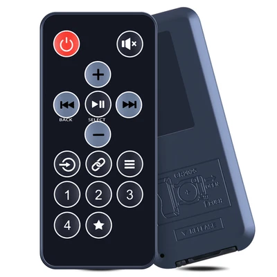 MARKENLOS Reemplazo para Teufel Radio 3SIXTY Radio por Internet Altavoz Estéreo Mando a Distancia