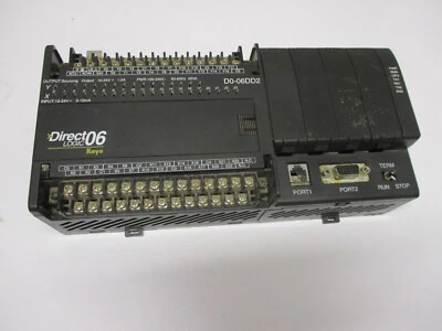 EUC-AUTOMATION DIRECT D0-06DD2 DIRECTLOGIC PROGRAMMABLE CONTROLLER Parts AS IS - Image 1 of 4