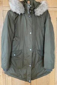 Womens Tommy Hilfiger Down Filled Puffer Parka Jacket - Size XL - Picture 1 of 9