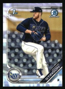 Graeme Stinson 2019 Bowman Chrome #BDC-116  Baseball Card