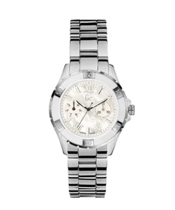 Guess Collection GC Glam X75001L1S 36mm Silver Steel Bracelet Women's Watch - Picture 1 of 21