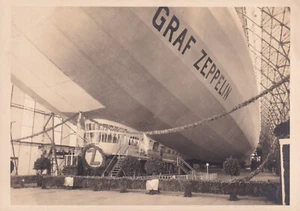 1932 CA FOTOGRAPHIE LZ 127 DER GRAPHISCHEN ABTEILUNG LUFTSCHIFFBAU ZEPPELIN - Bild 1 von 2